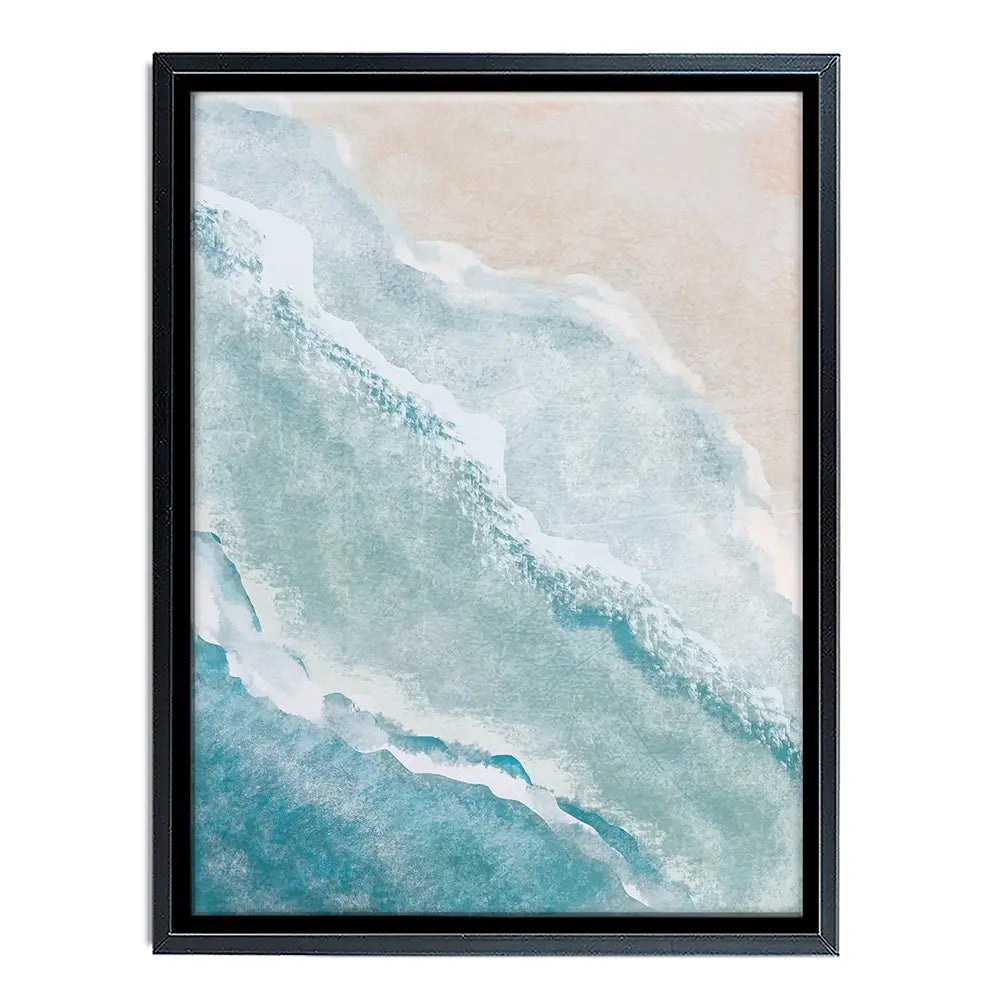 Soft Waves Canvas Print Soft Waves Canvas Print wall art product DaisyArtDecor / Shutterstock