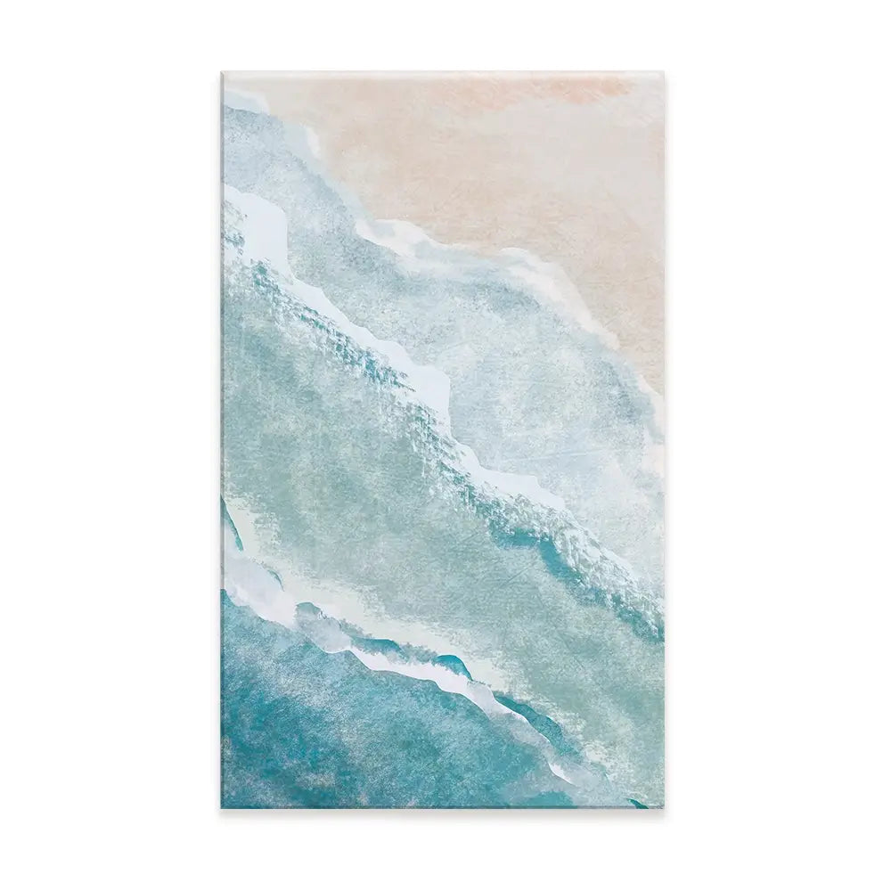 Soft Waves Canvas Print Soft Waves Canvas Print wall art product DaisyArtDecor / Shutterstock