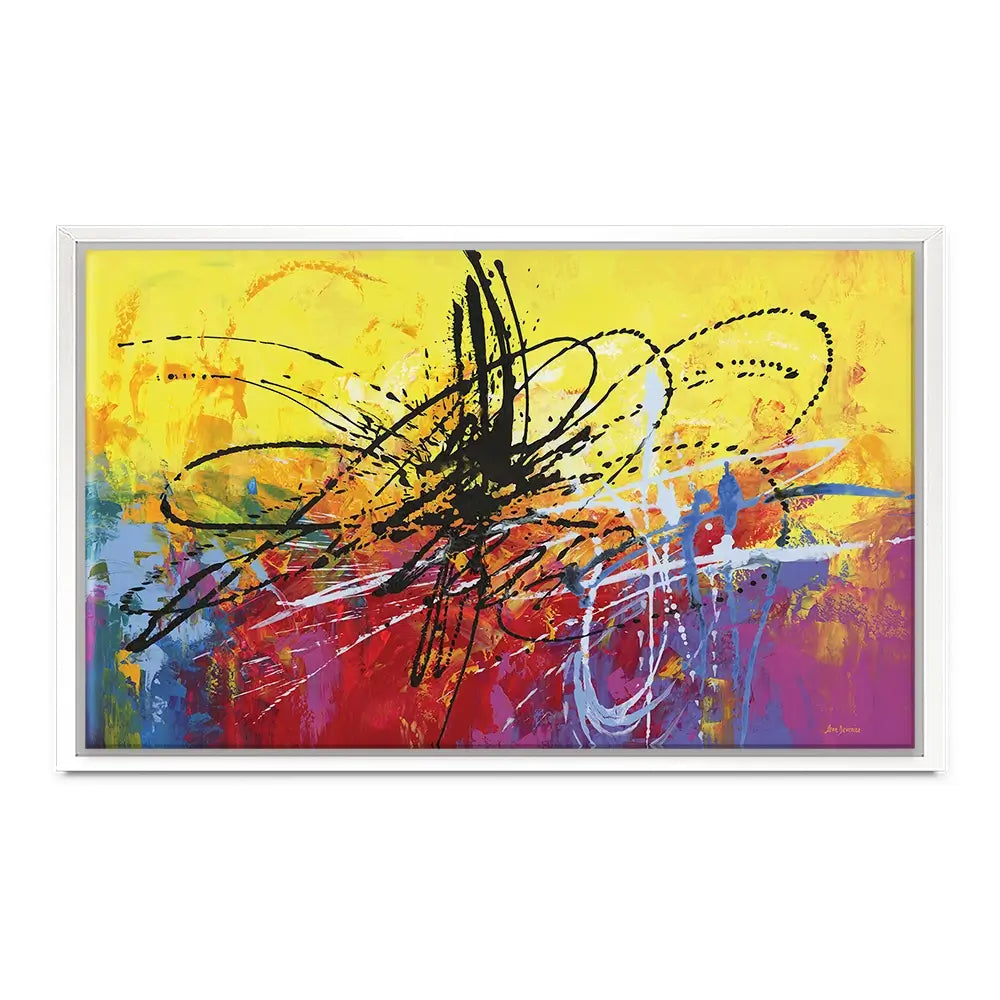 Solar Pulse Canvas Print Solar Pulse Canvas Print wall art product Leon Devenice