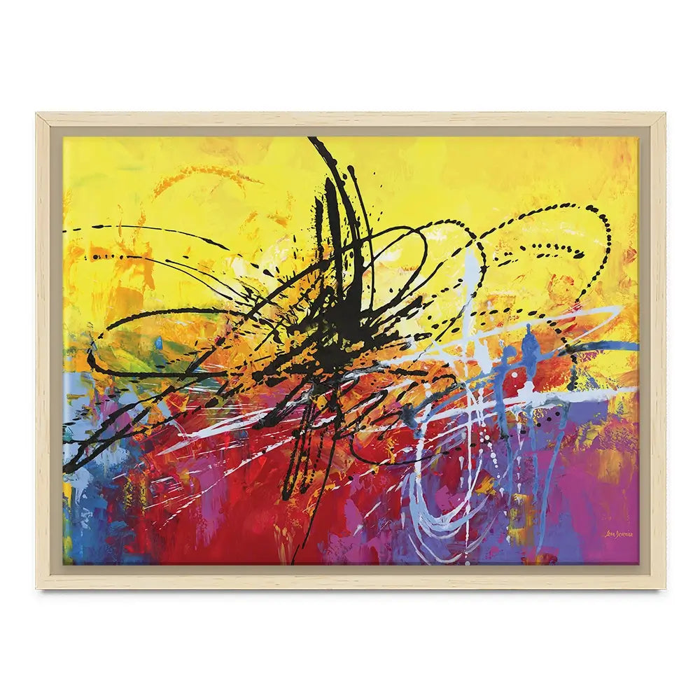 Solar Pulse Canvas Print Solar Pulse Canvas Print wall art product Leon Devenice