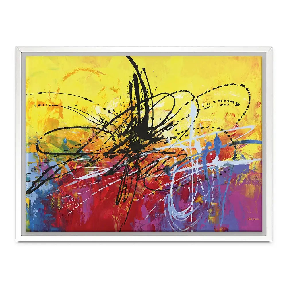 Solar Pulse Canvas Print Solar Pulse Canvas Print wall art product Leon Devenice