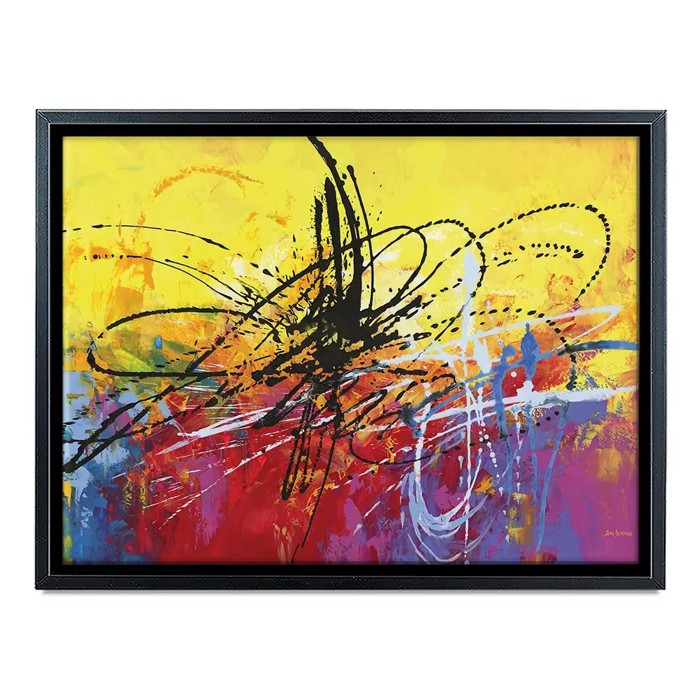 Solar Pulse Canvas Print Solar Pulse Canvas Print wall art product Leon Devenice