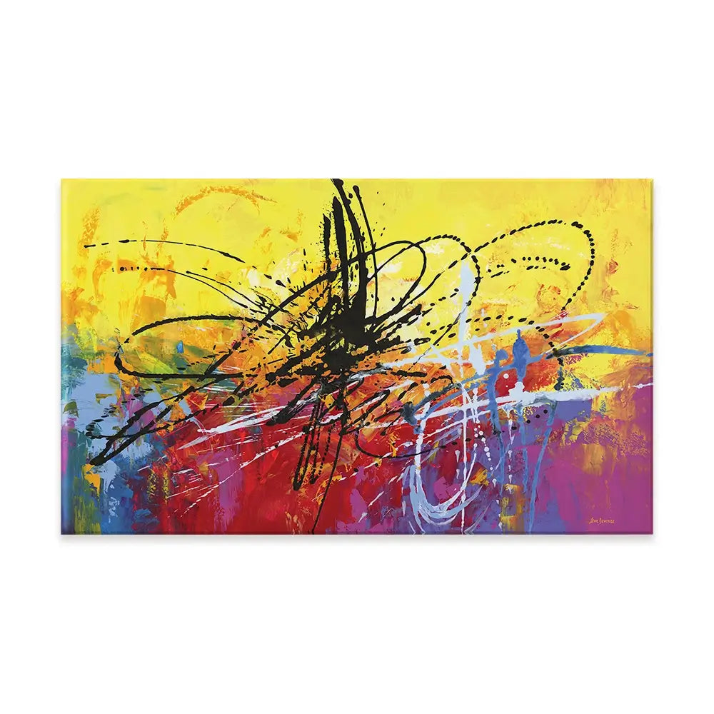 Solar Pulse Canvas Print Solar Pulse Canvas Print wall art product Leon Devenice