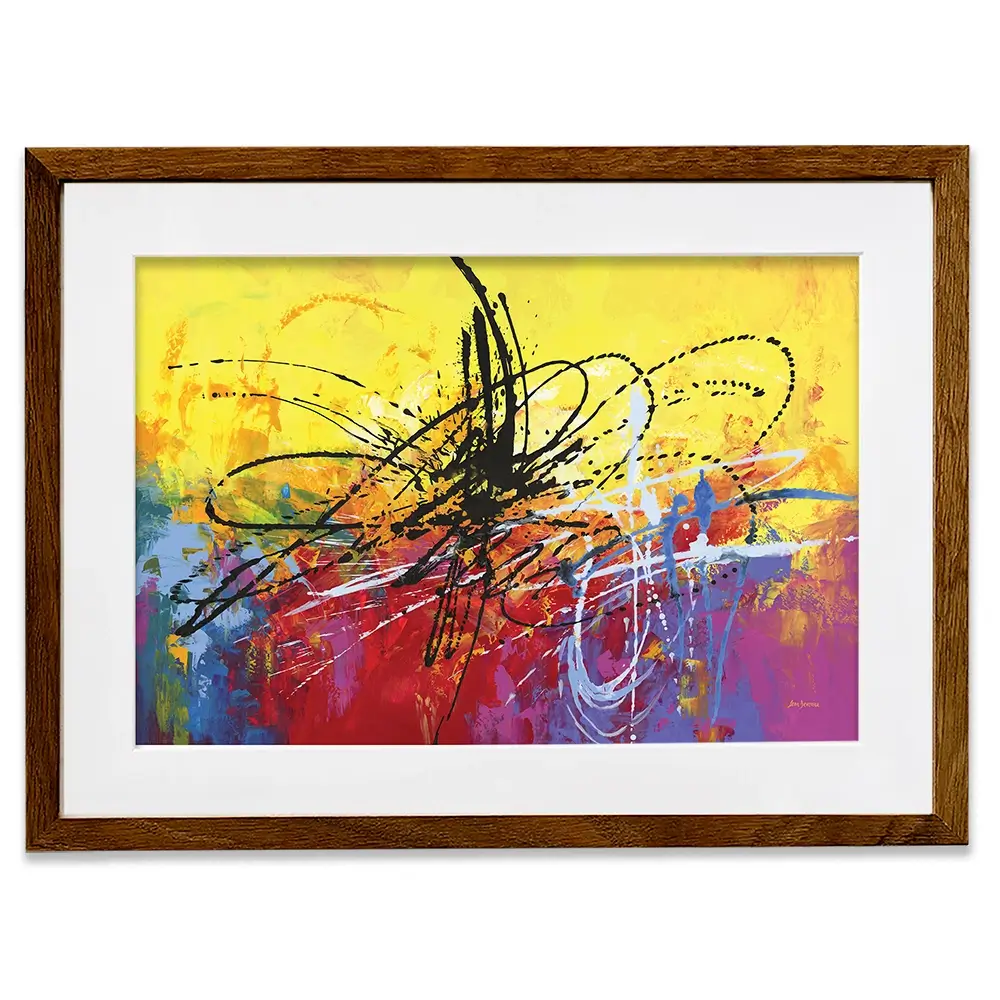 Solar Pulse Framed Art Print Solar Pulse Framed Art Print wall art product Leon Devenice