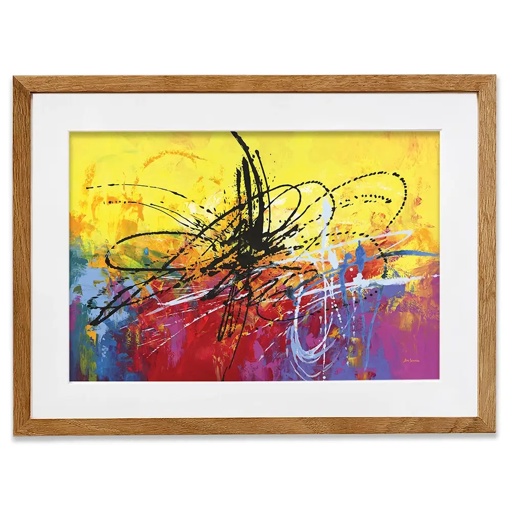 Solar Pulse Framed Art Print Solar Pulse Framed Art Print wall art product Leon Devenice