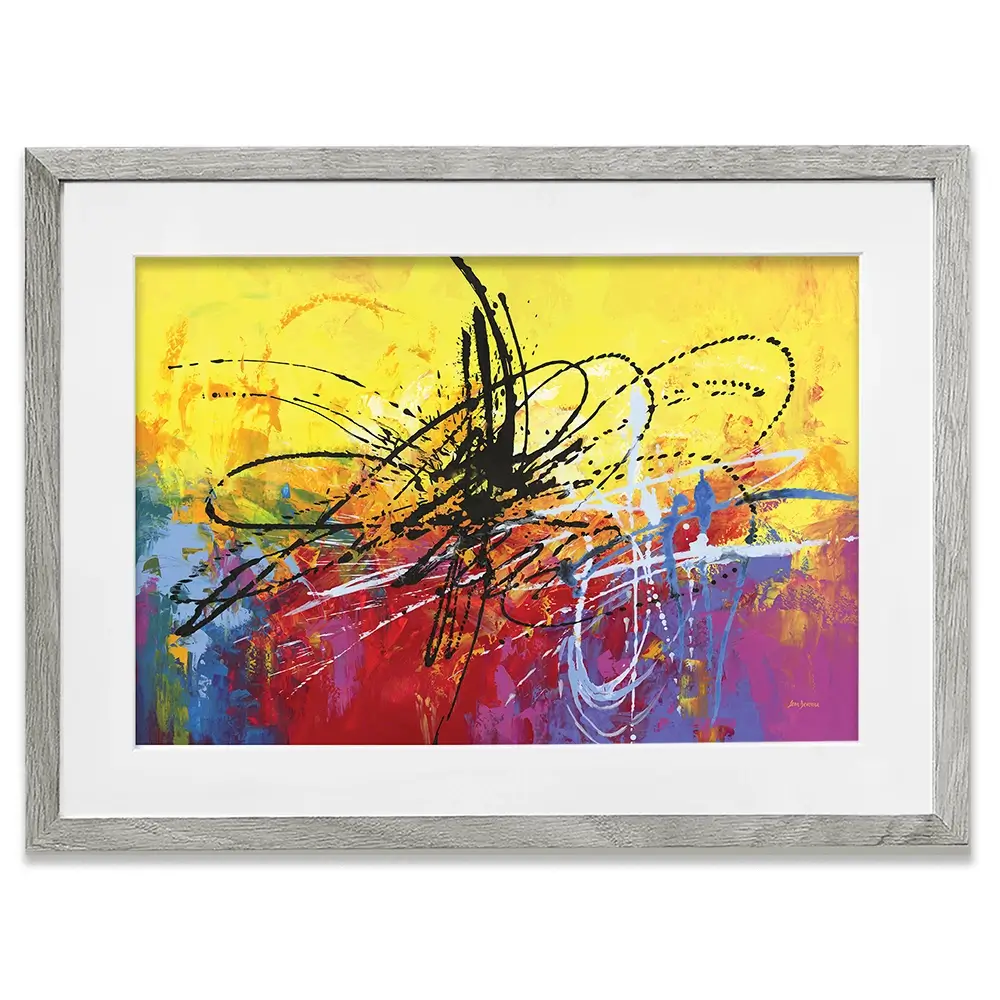 Solar Pulse Framed Art Print Solar Pulse Framed Art Print wall art product Leon Devenice