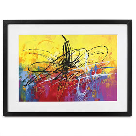 Solar Pulse Framed Art Print Solar Pulse Framed Art Print wall art product Leon Devenice