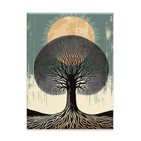 Solar Rooted Canvas Print Solar Rooted Canvas Print wall art product P & M Print Gallery