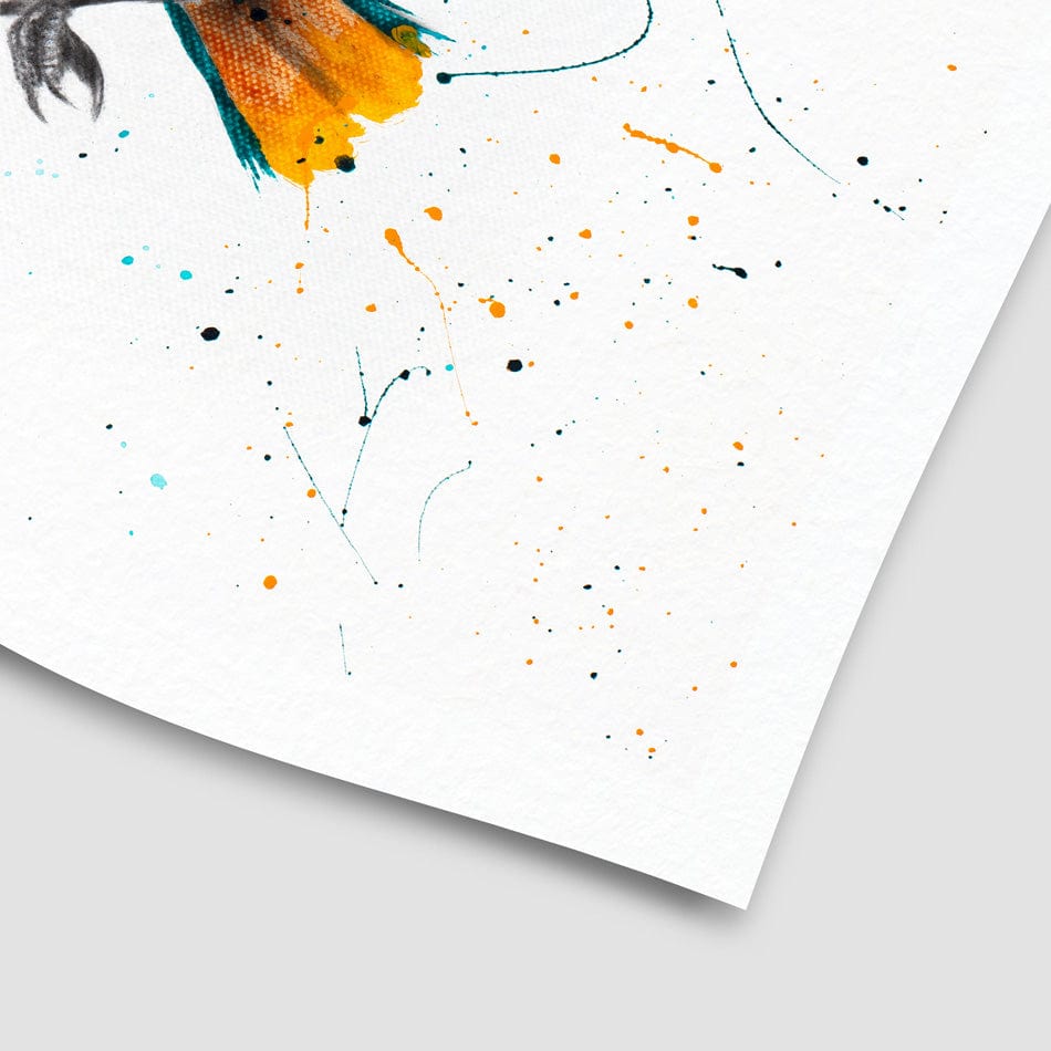 Solo Sounds Bird Art Print wall art product Ashvin Harrison