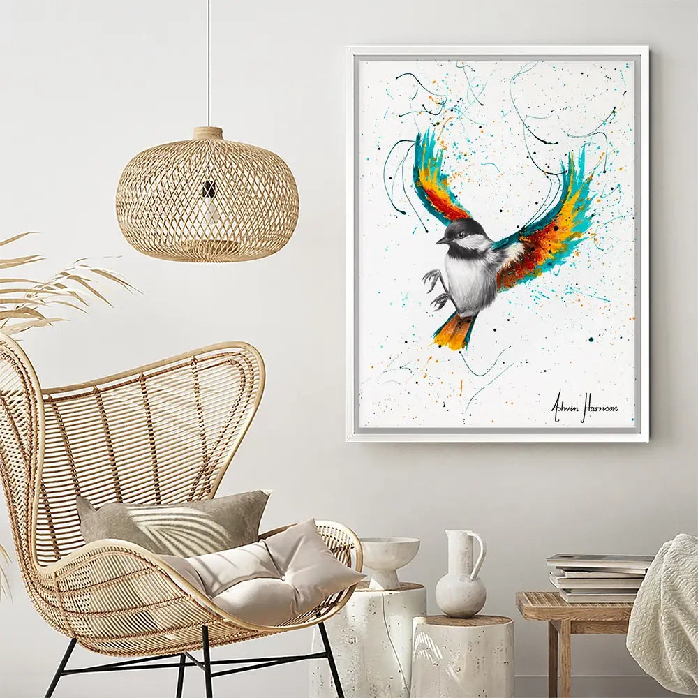 Solo Sounds Bird Canvas Print Solo Sounds Bird Canvas Print wall art product Ashvin Harrison