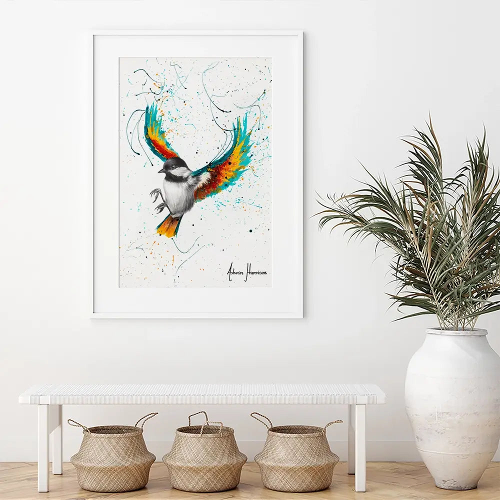Solo Sounds Bird Framed Art Print Solo Sounds Bird Framed Art Print wall art product Ashvin Harrison