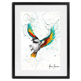 Solo Sounds Bird Framed Art Print Solo Sounds Bird Framed Art Print wall art product Ashvin Harrison
