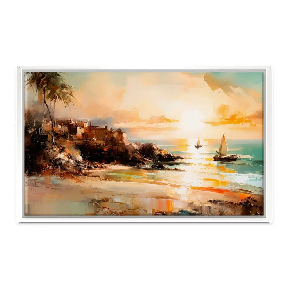 Somewhere In Paradise Canvas Print Somewhere In Paradise Canvas Print wall art product Treechild