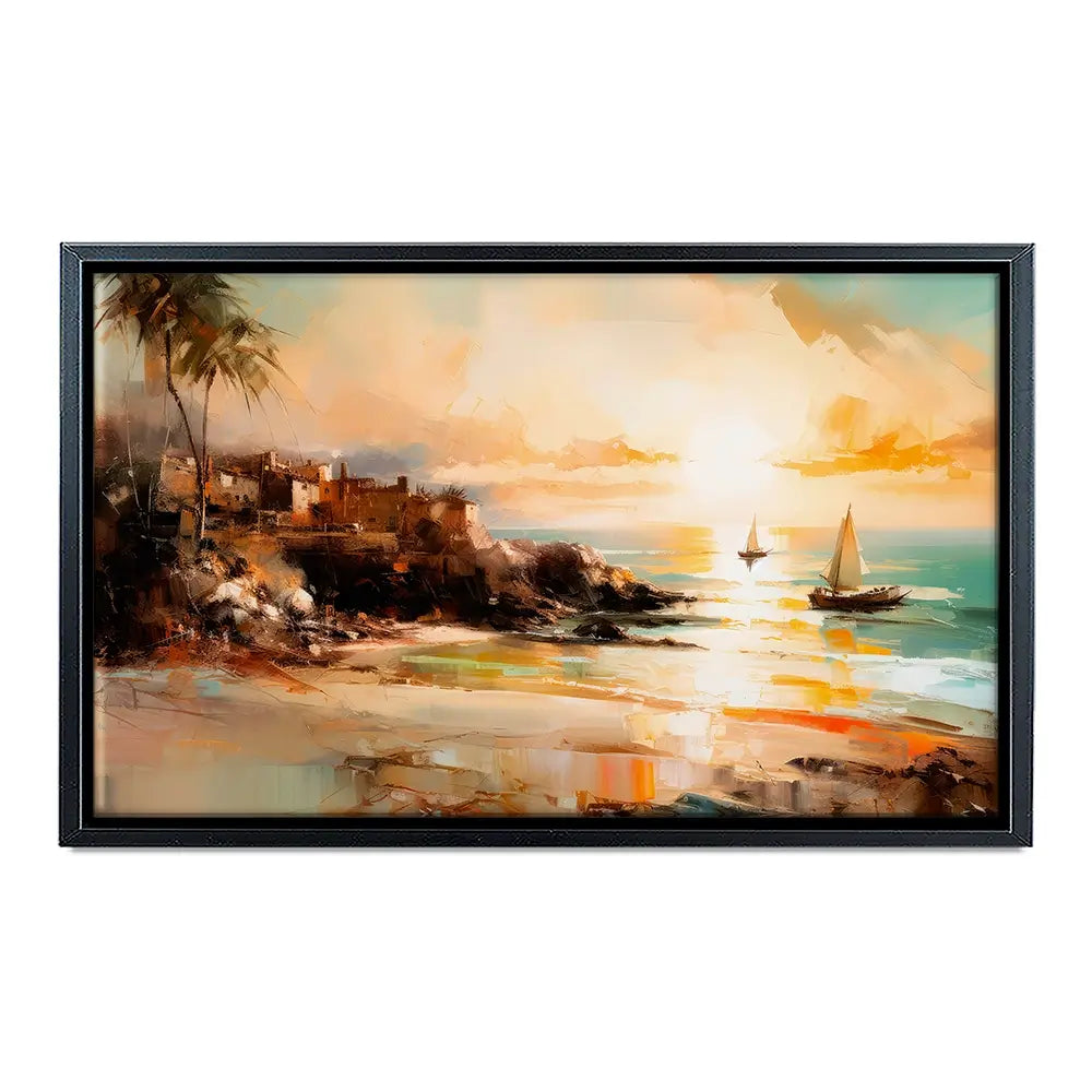 Somewhere In Paradise Canvas Print Somewhere In Paradise Canvas Print wall art product Treechild