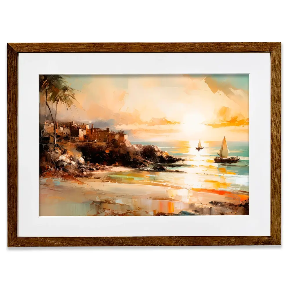 Somewhere In Paradise Framed Art Print Somewhere In Paradise Framed Art Print wall art product Treechild