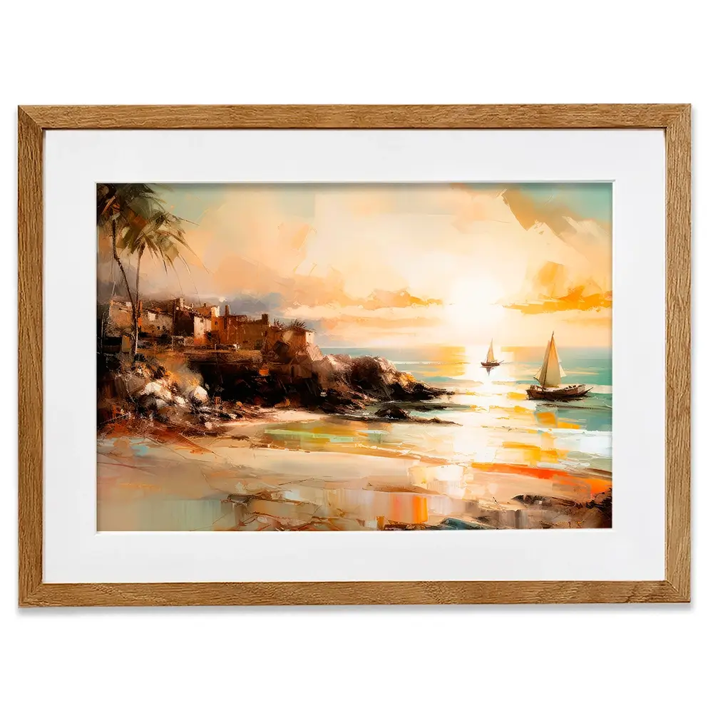 Somewhere In Paradise Framed Art Print Somewhere In Paradise Framed Art Print wall art product Treechild