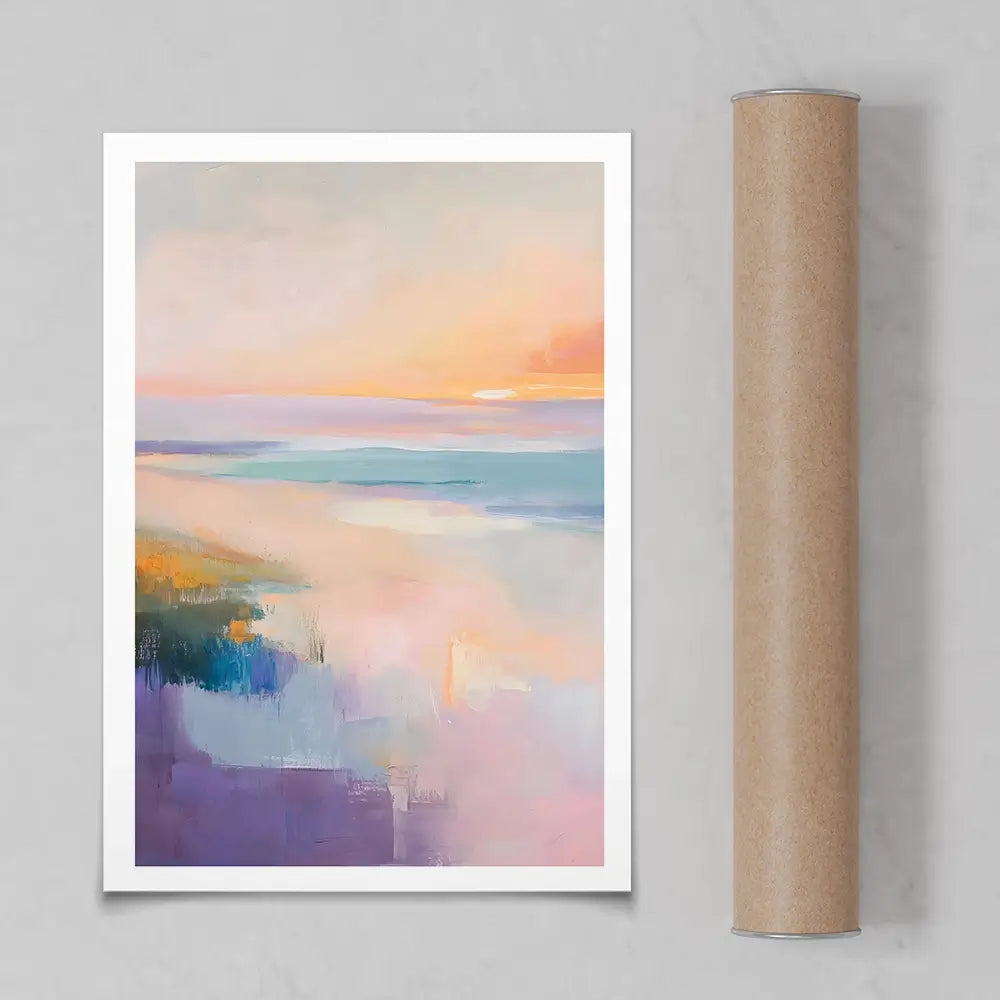 Soothing Seascape Art Print Soothing Seascape Art Print wall art product LSR Design Studio - Independent