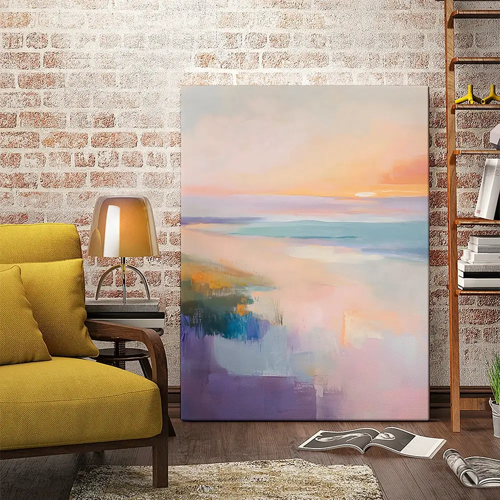 Soothing Seascape Canvas Print Soothing Seascape Canvas Print wall art product LSR Design Studio - Independent