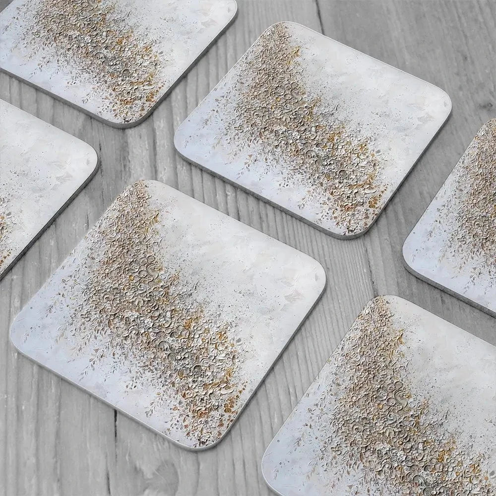 Sophisticated Celebration Coaster Set Sophisticated Celebration Coaster Set wall art product Nada Khatib