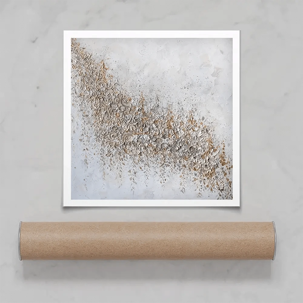 Sophisticated Celebration Square Art Print Sophisticated Celebration Square Art Print wall art product Nada Khatib