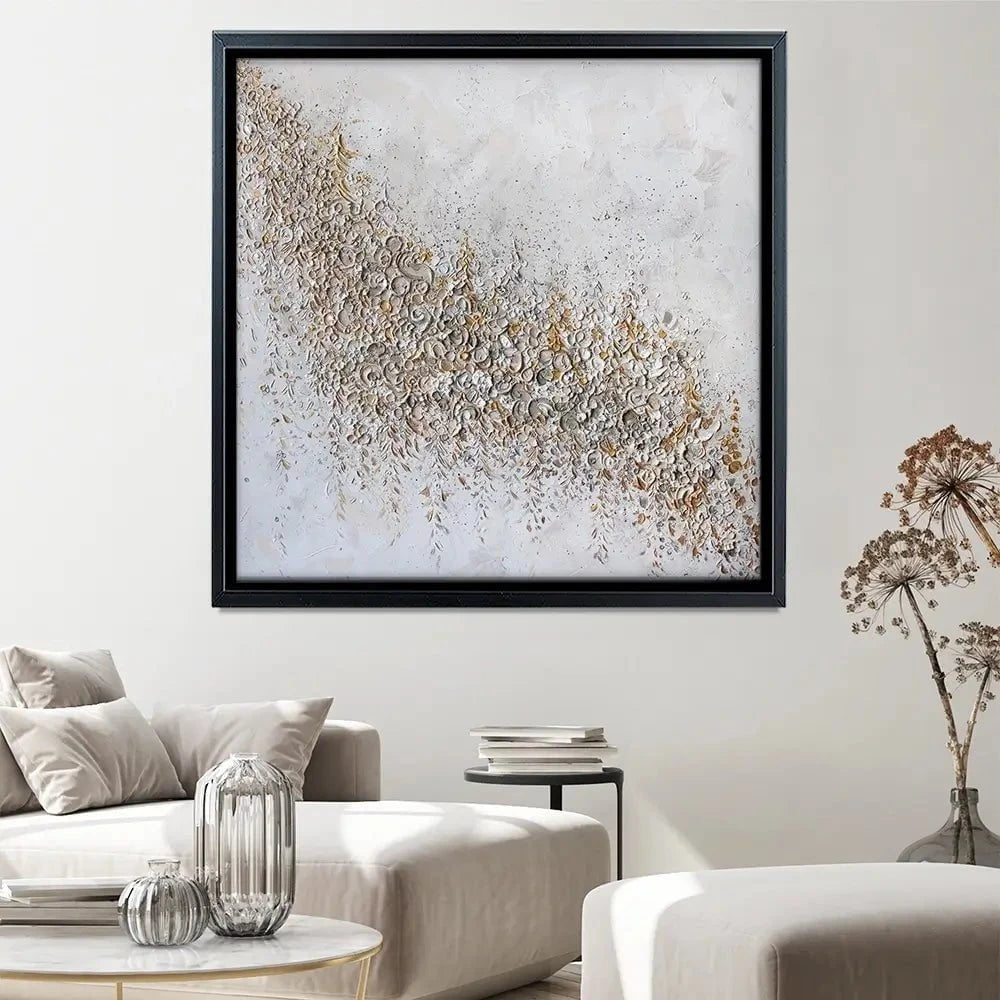 Sophisticated Celebration Square Canvas Print Sophisticated Celebration Square Canvas Print wall art product Nada Khatib