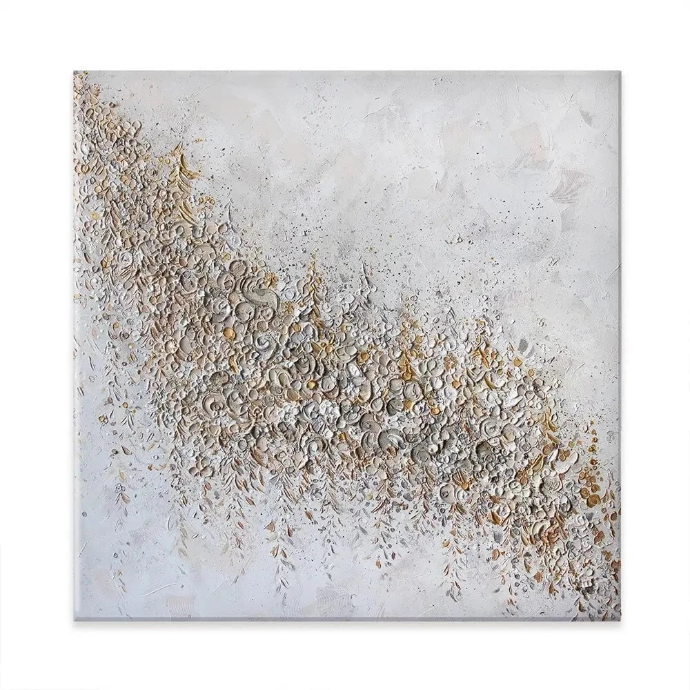 Sophisticated Celebration Square Canvas Print Sophisticated Celebration Square Canvas Print wall art product Nada Khatib