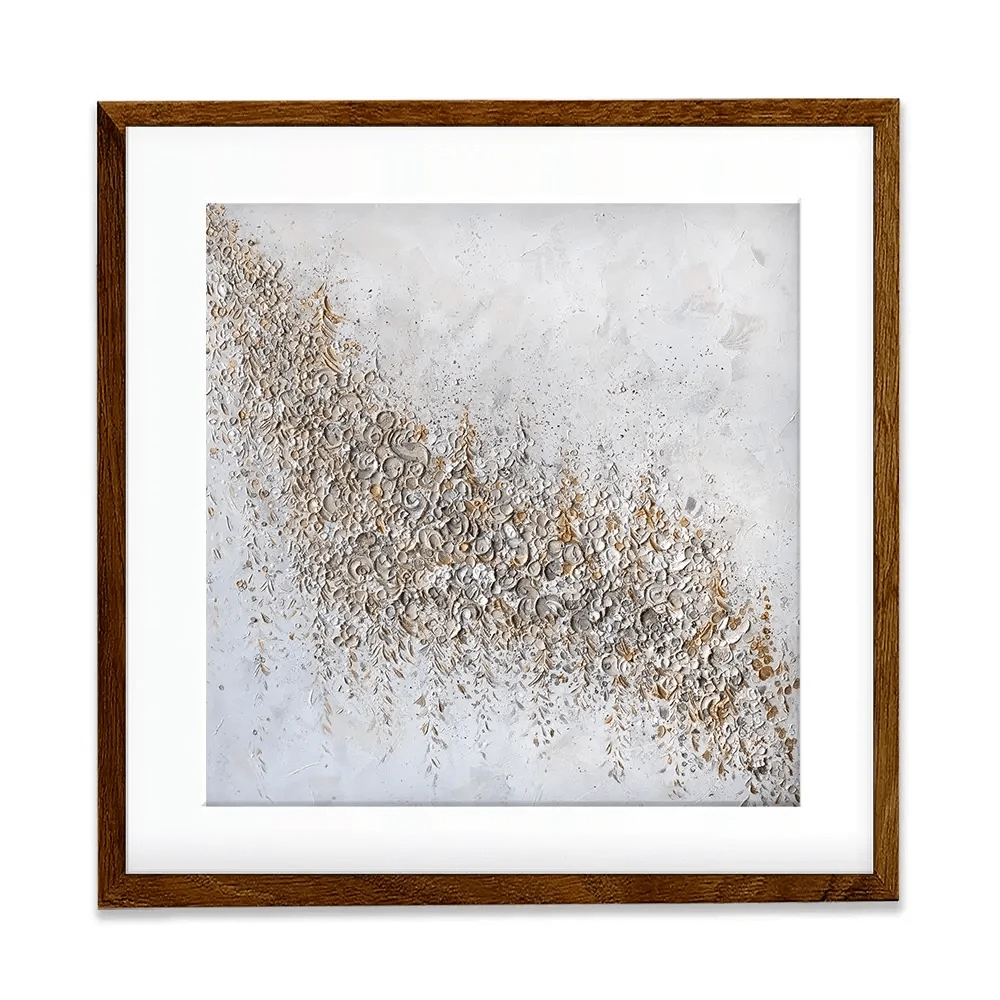 Sophisticated Celebration Square Framed Art Print Sophisticated Celebration Square Framed Art Print wall art product Nada Khatib