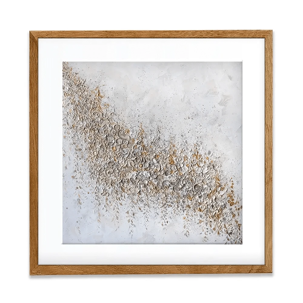 Sophisticated Celebration Square Framed Art Print Sophisticated Celebration Square Framed Art Print wall art product Nada Khatib