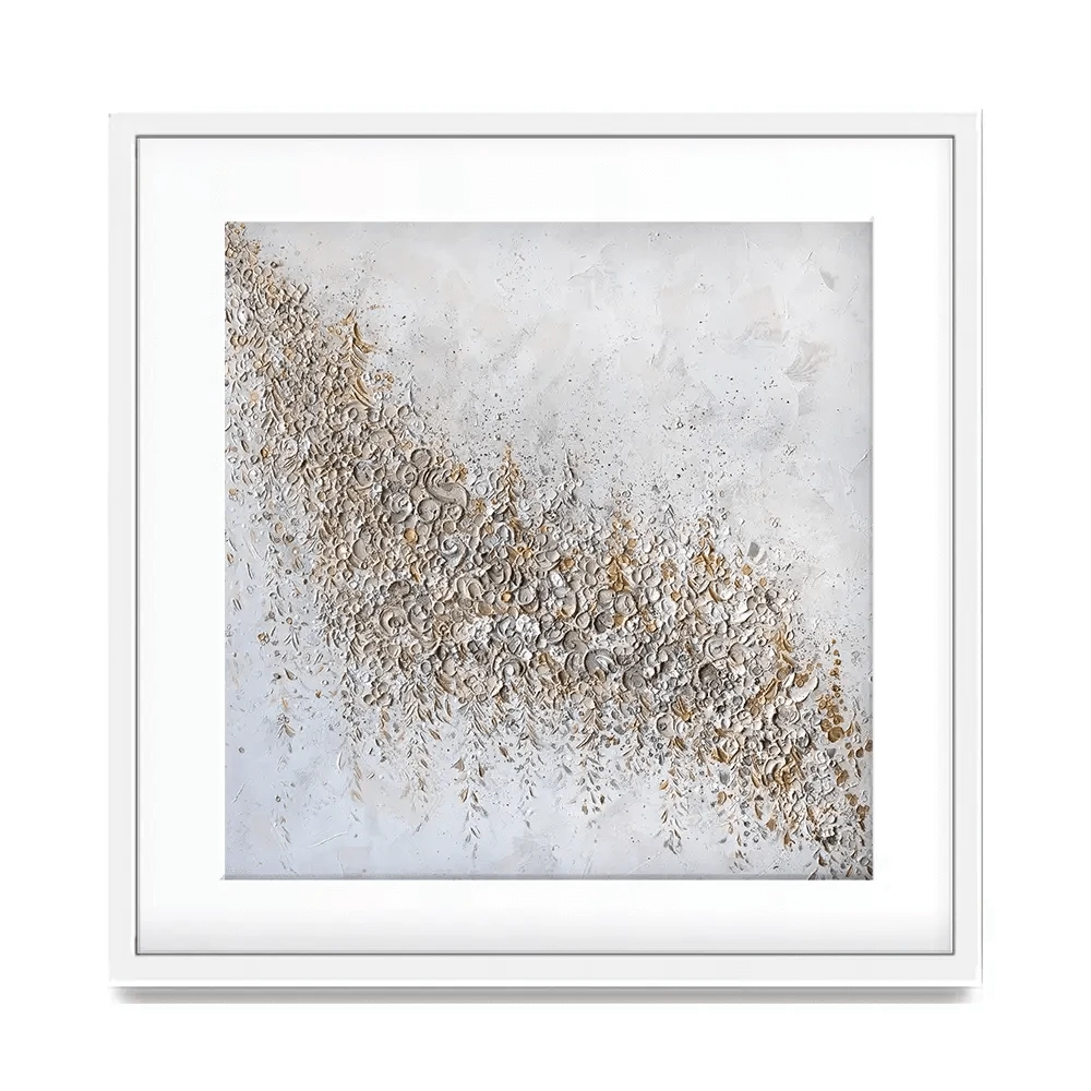 Sophisticated Celebration Square Framed Art Print Sophisticated Celebration Square Framed Art Print wall art product Nada Khatib