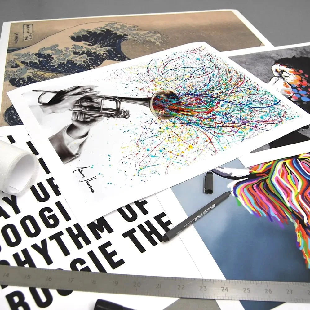 Soul Of Sound Art Print Soul Of Sound Art Print wall art product Ashvin Harrison