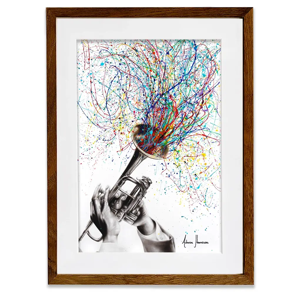 Soul Of Sound Framed Art Print Soul Of Sound Framed Art Print wall art product Ashvin Harrison