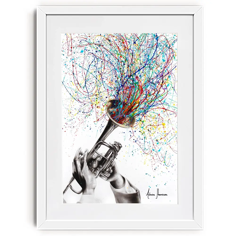Soul Of Sound Framed Art Print Soul Of Sound Framed Art Print wall art product Ashvin Harrison