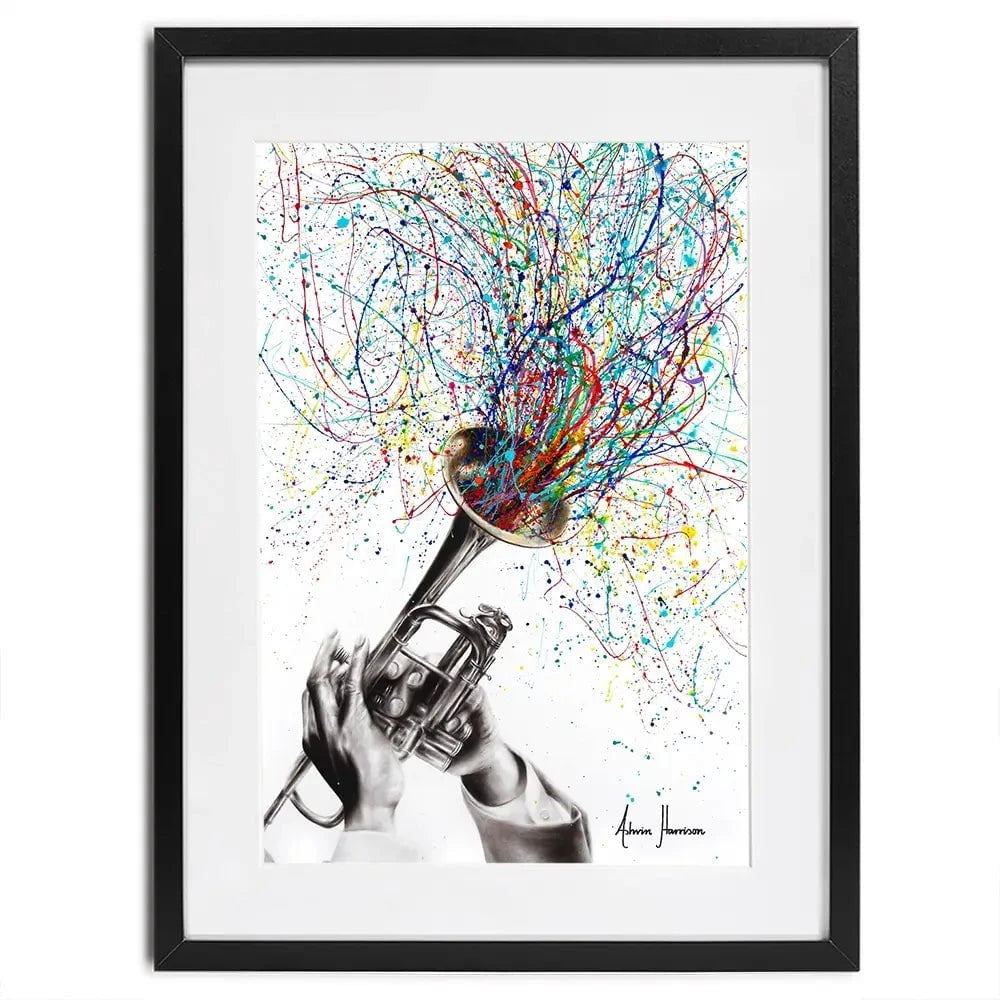 Soul Of Sound Framed Art Print Soul Of Sound Framed Art Print wall art product Ashvin Harrison