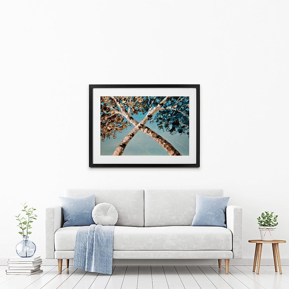 Soulmates Framed Art Print wall art product Osnat Tzadok