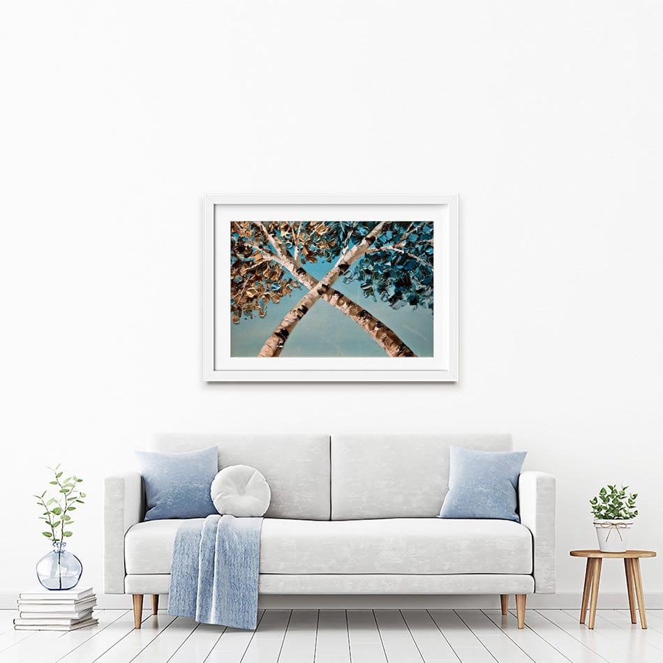 Soulmates Framed Art Print wall art product Osnat Tzadok