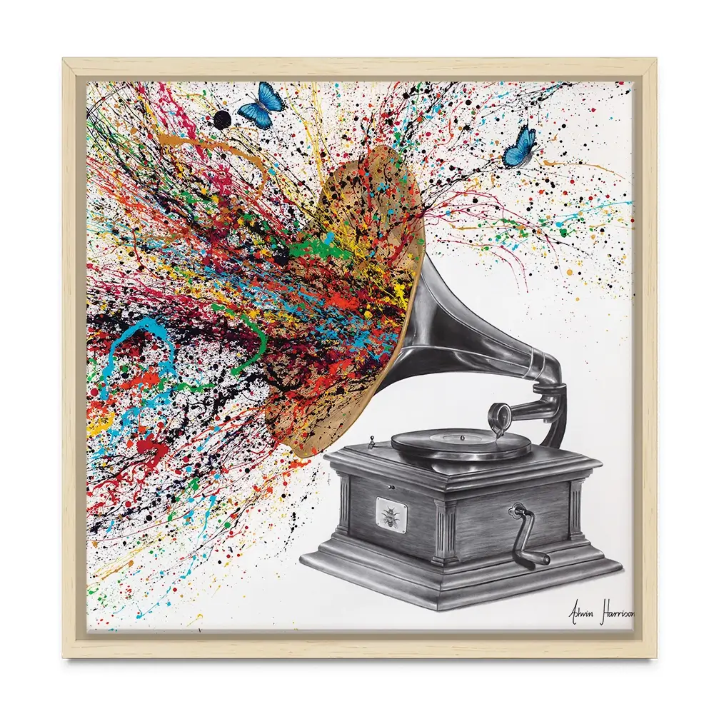 Sound Of Nature Square Canvas Print Sound Of Nature Square Canvas Print wall art product Ashvin Harrison