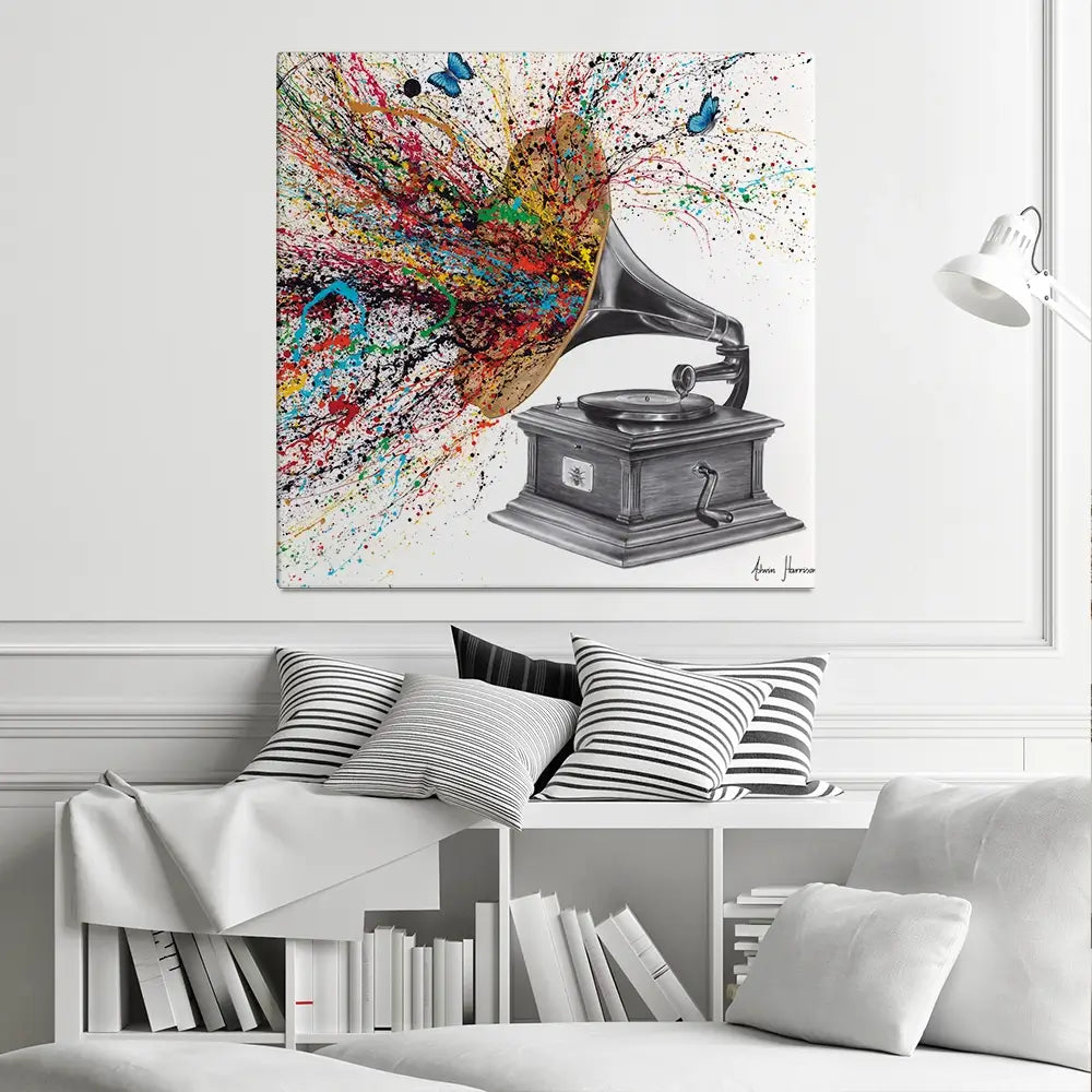 Sound Of Nature Square Canvas Print Sound Of Nature Square Canvas Print wall art product Ashvin Harrison