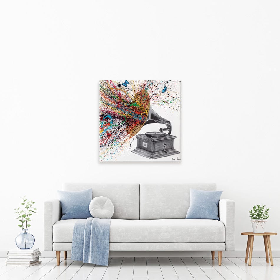 Sound Of Nature Square Canvas Print wall art product Ashvin Harrison