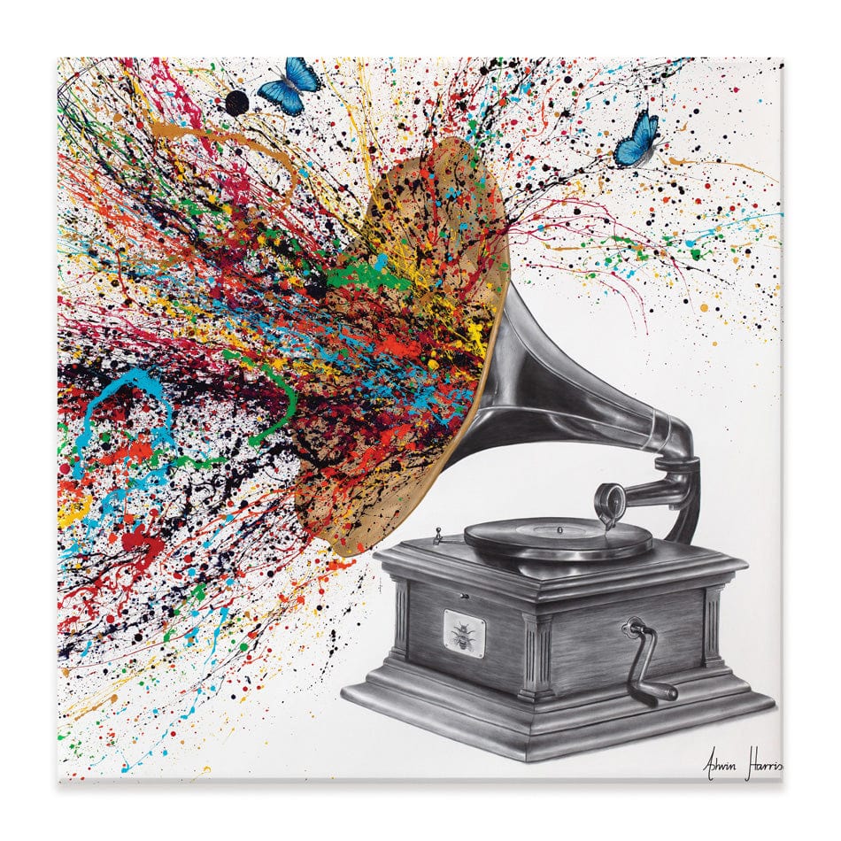 Sound Of Nature Square Canvas Print wall art product Ashvin Harrison