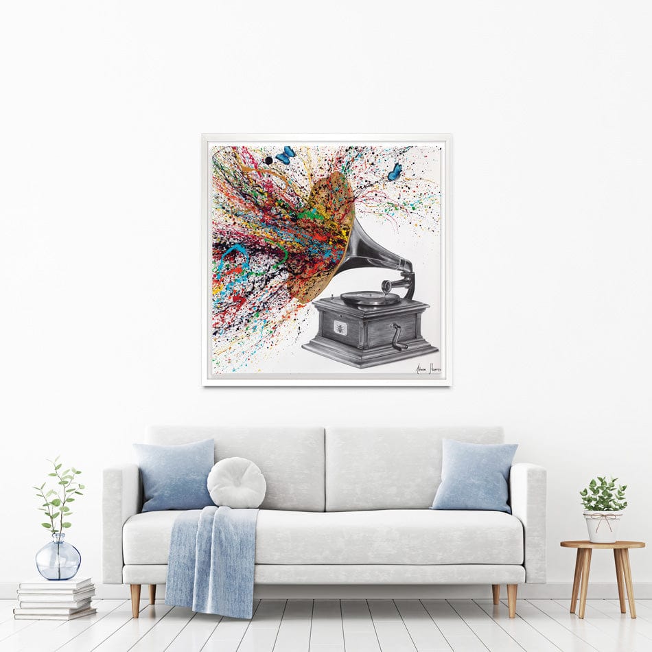 Sound Of Nature Square Canvas Print wall art product Ashvin Harrison