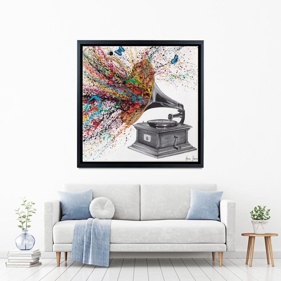 Sound Of Nature Square Canvas Print wall art product Ashvin Harrison