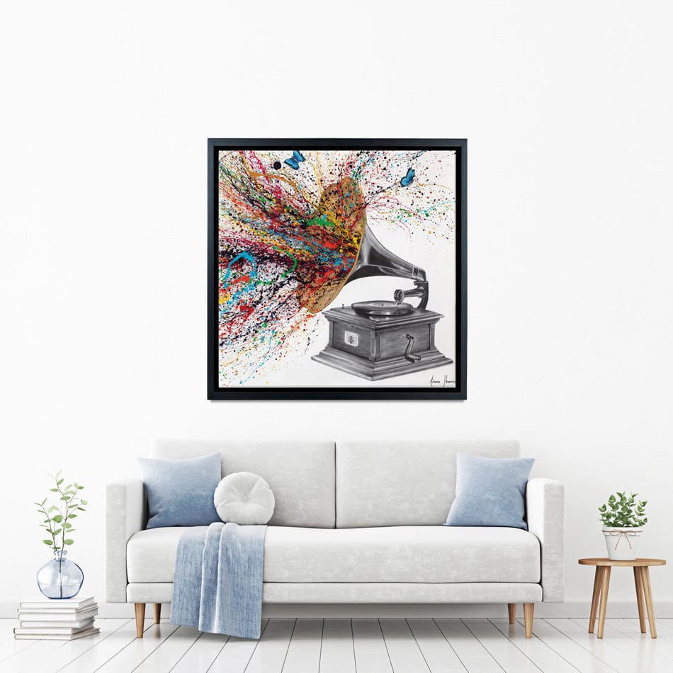 Sound Of Nature Square Canvas Print wall art product Ashvin Harrison