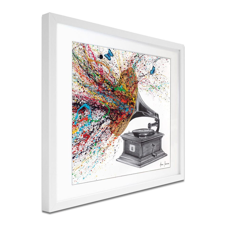 Sound Of Nature Square Framed Art Print wall art product Ashvin Harrison