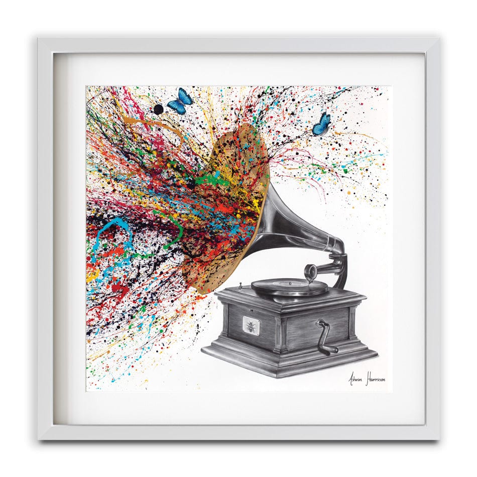 Sound Of Nature Square Framed Art Print wall art product Ashvin Harrison