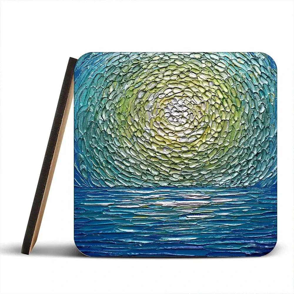 Sour Apple Coaster Set Sour Apple Coaster Set wall art product Nada Khatib