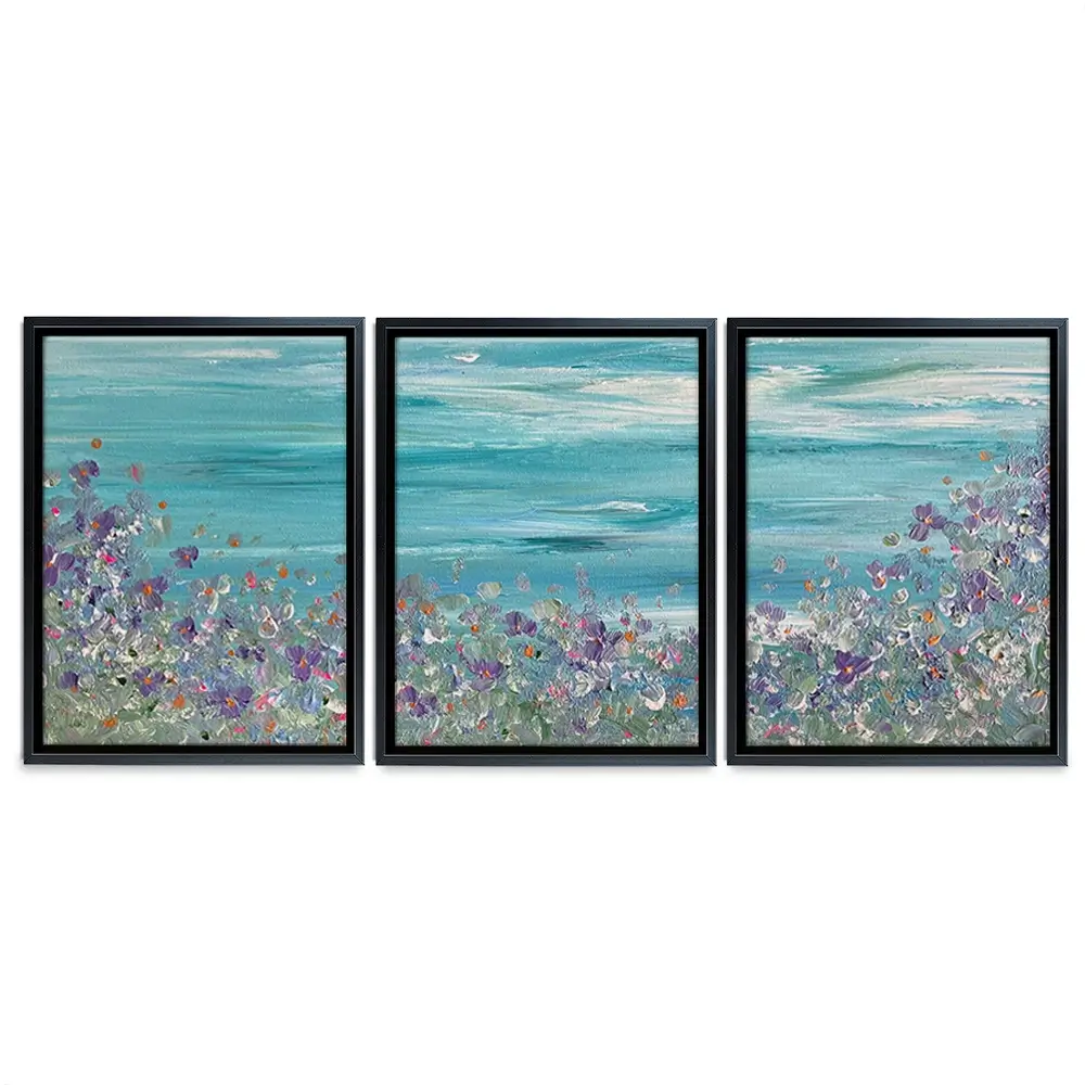 South Coast Views Trio Canvas Print South Coast Views Trio Canvas Print wall art product Charlotte Anna Reed