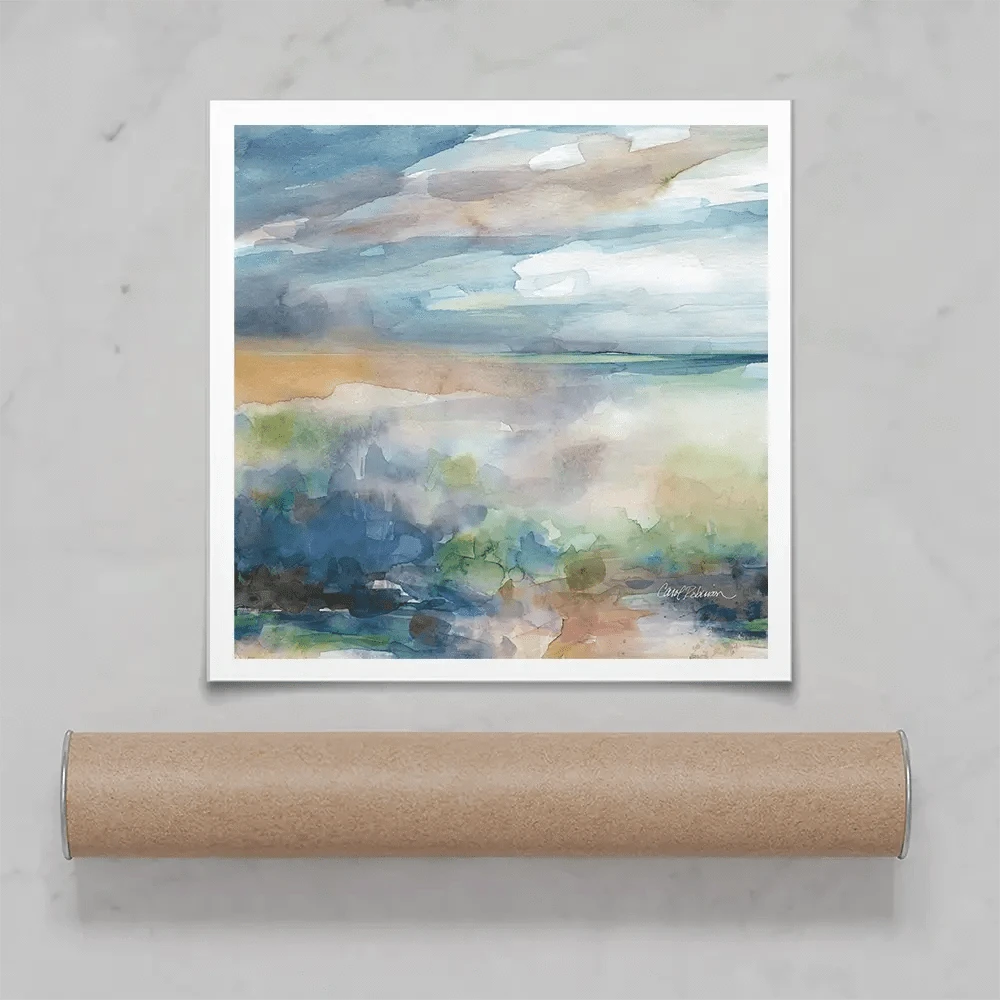 Southern Coast Square Art Print Southern Coast Square Art Print wall art product Carol Robinson