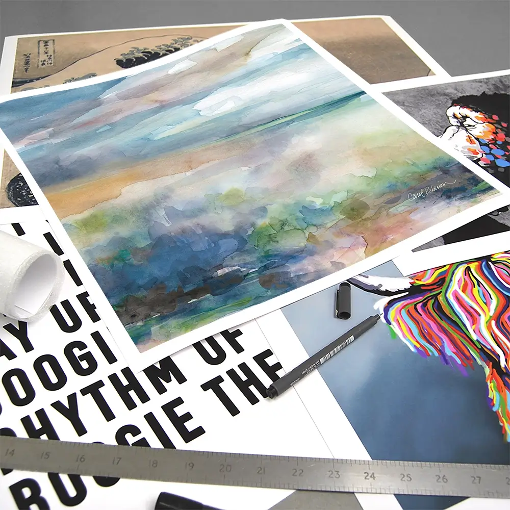 Southern Coast Square Art Print Southern Coast Square Art Print wall art product Carol Robinson