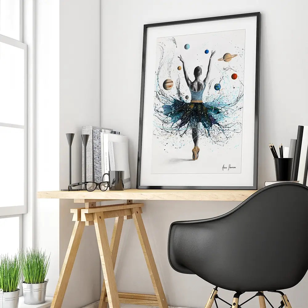 Space Dance Framed Art Print Space Dance Framed Art Print wall art product Ashvin Harrison