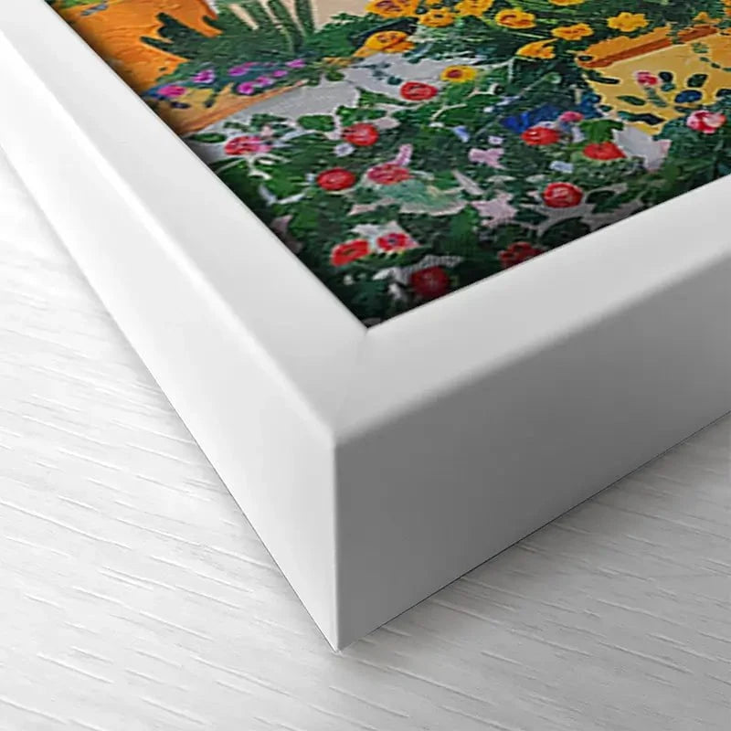 Spanish House By The Pool Canvas Print Spanish House By The Pool Canvas Print wall art product Elena Avanesova